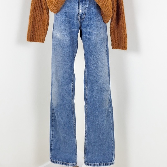 Levi's Blue Boyfriend Jeans - Picture 11 of 11